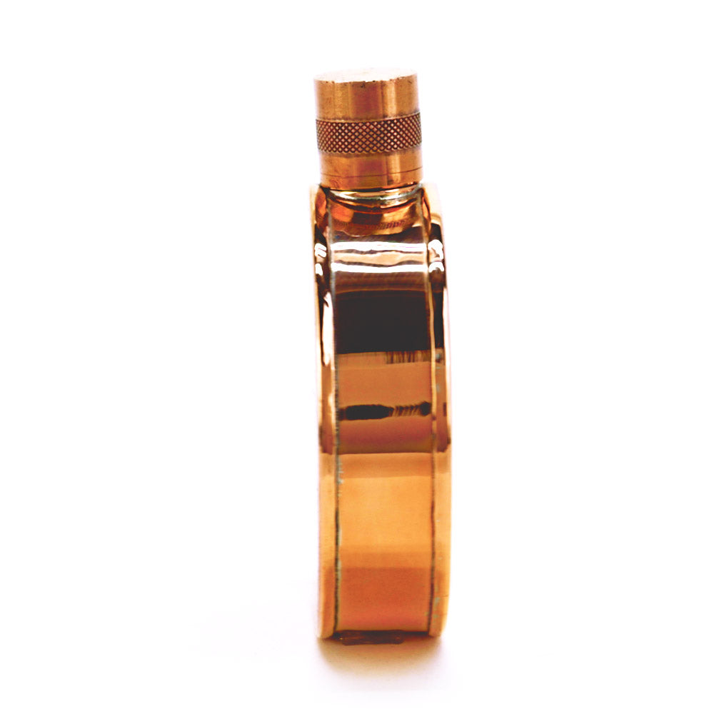 Kentucky Round Copper Flask