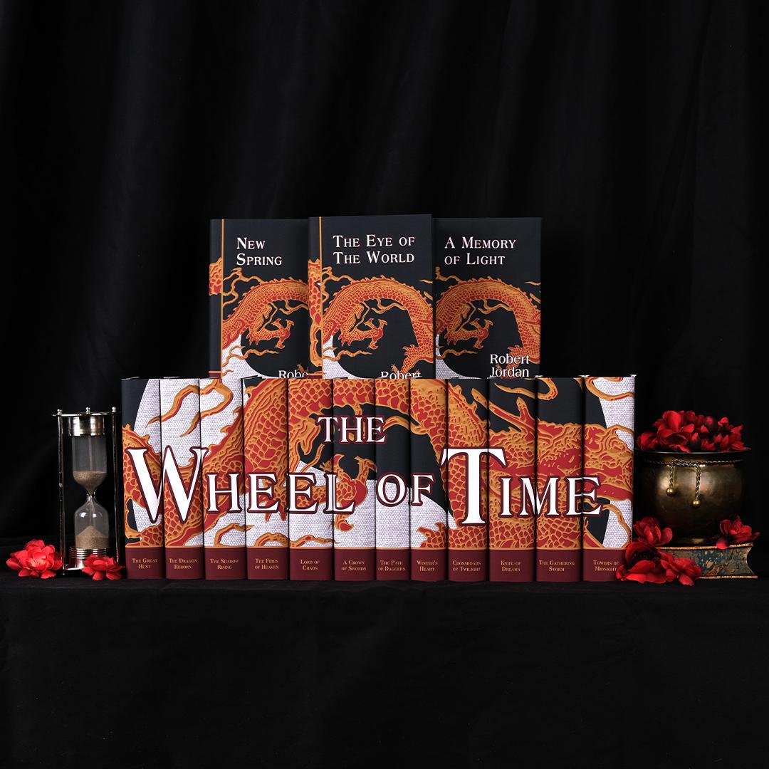 The Wheel of Time by Robert Jordan and Brandon Sanderson Book Set