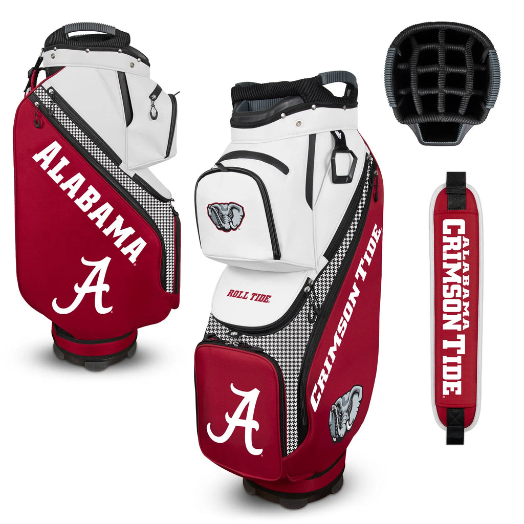 Collegiate Clubhouse Cooler Cart Golf Bag - Licensed NCAA