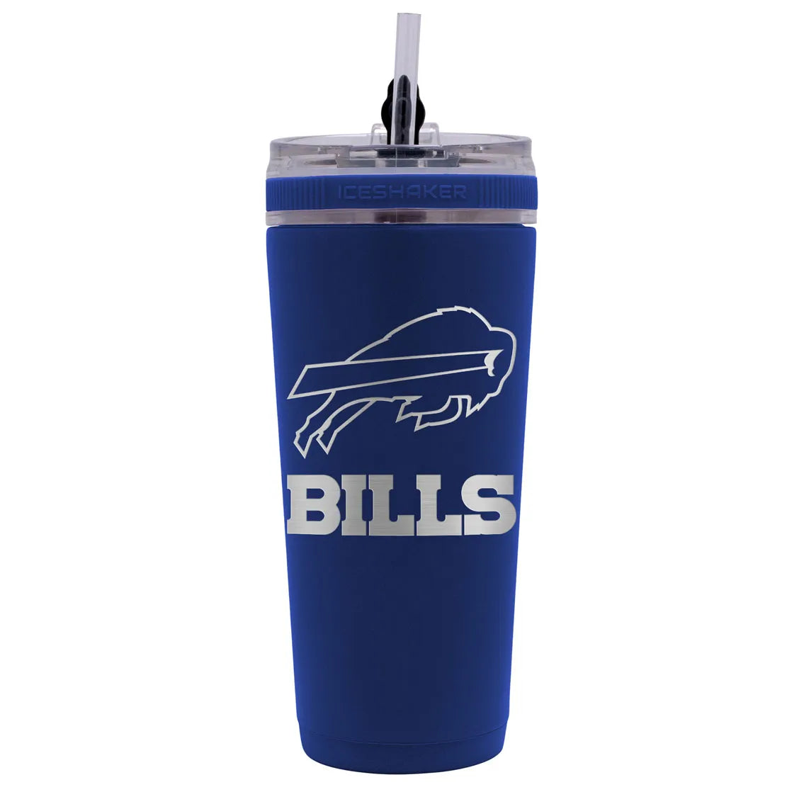 NFL 26 oz. STAINLESS STEEL ICE SHAKER BOTTLE