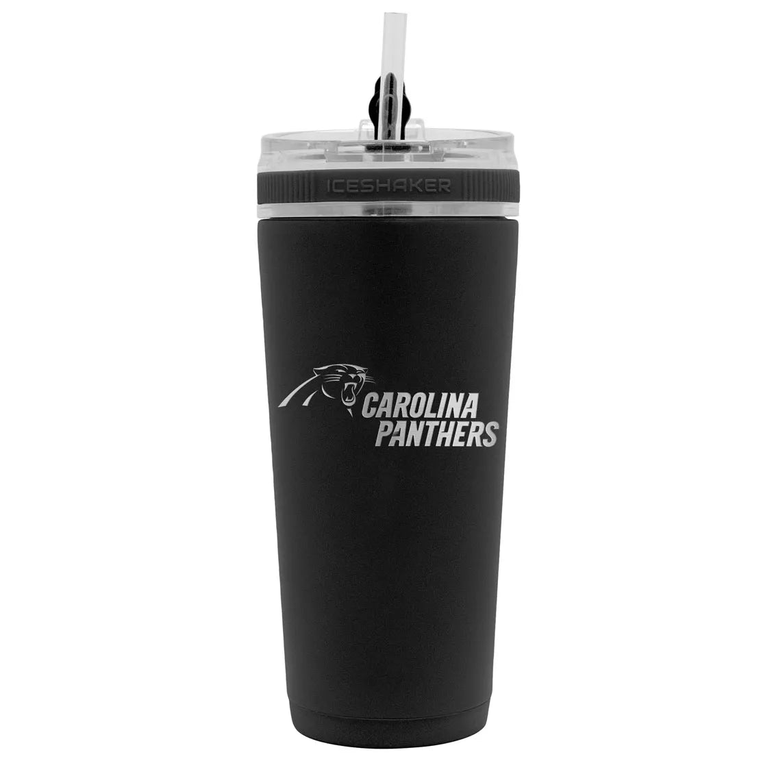 NFL 26 oz. STAINLESS STEEL ICE SHAKER BOTTLE