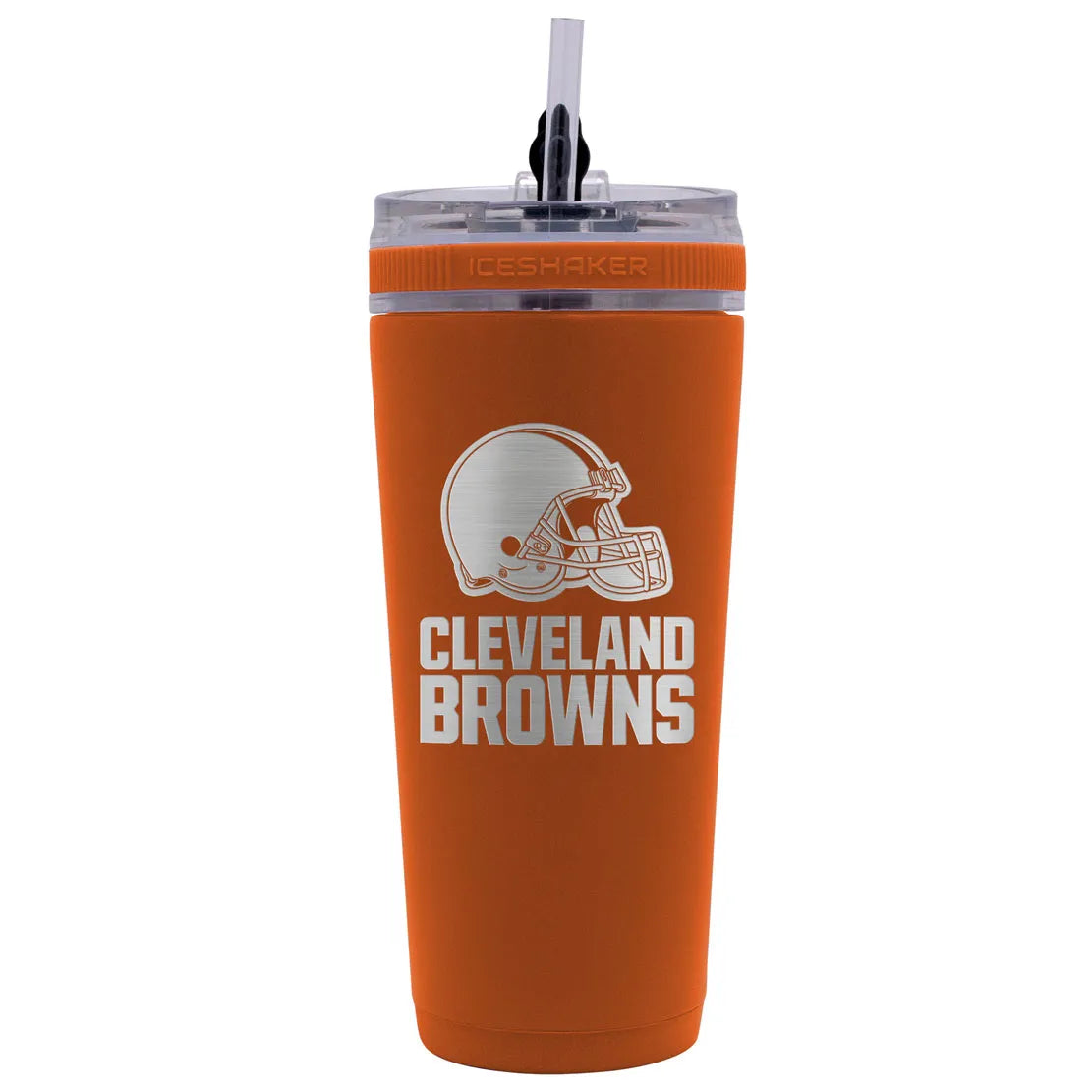 NFL 26 oz. STAINLESS STEEL ICE SHAKER BOTTLE