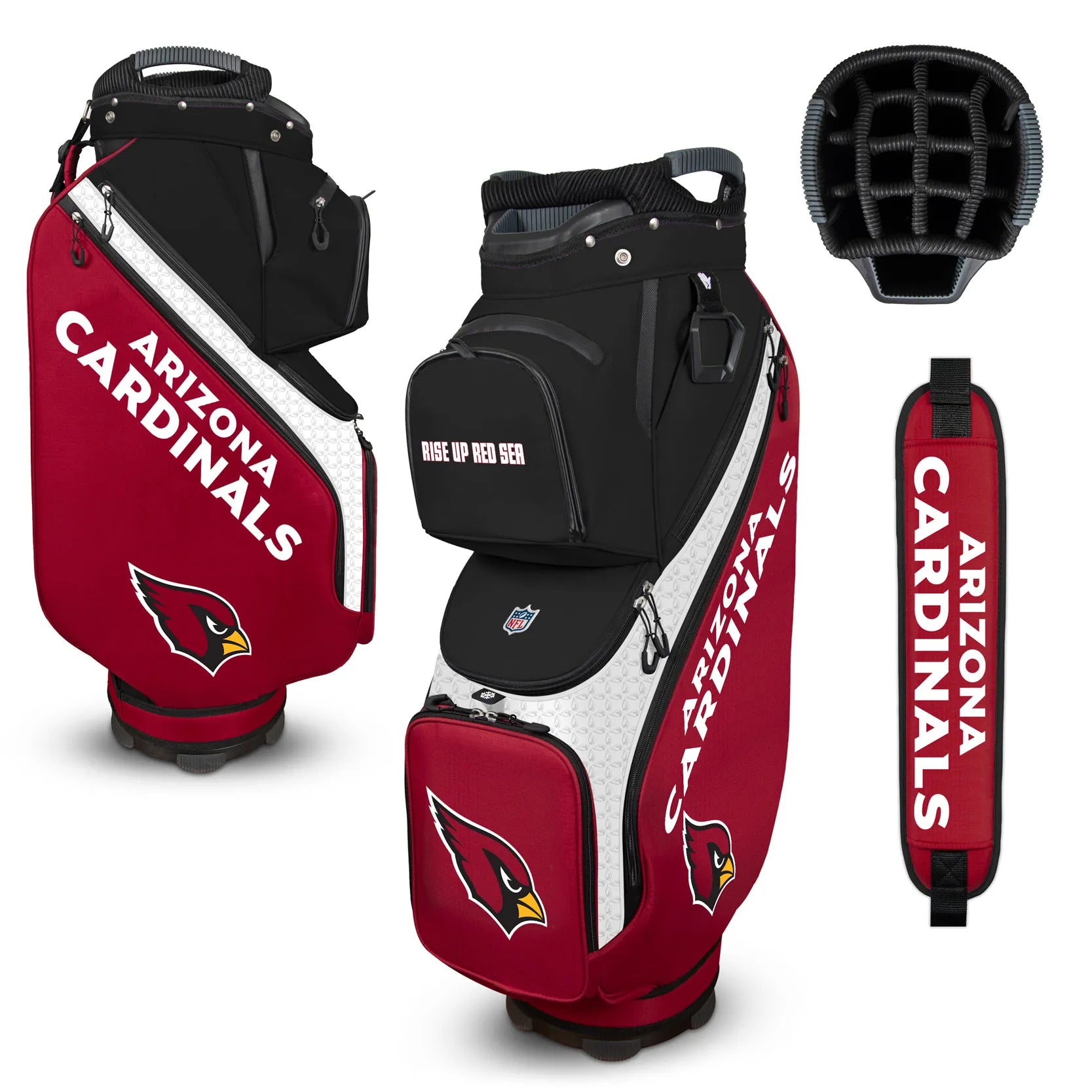 NFL Clubhouse Cooler Cart Golf Bag