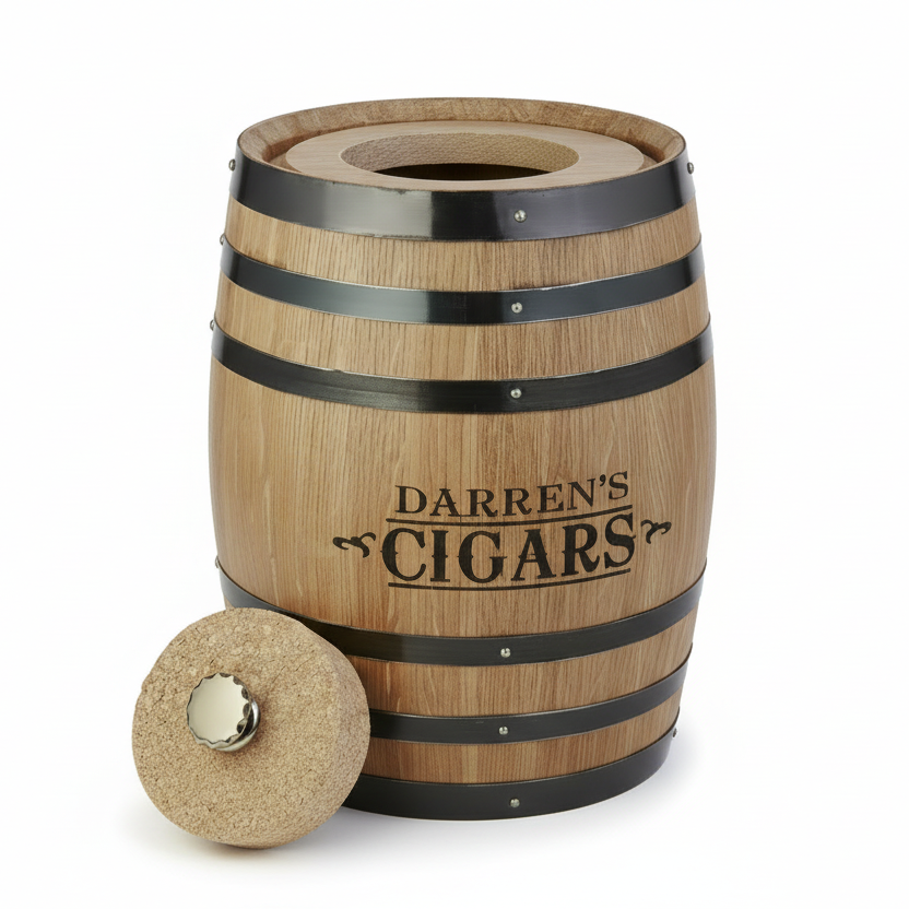 Cigar Infusion Barrel Humidor