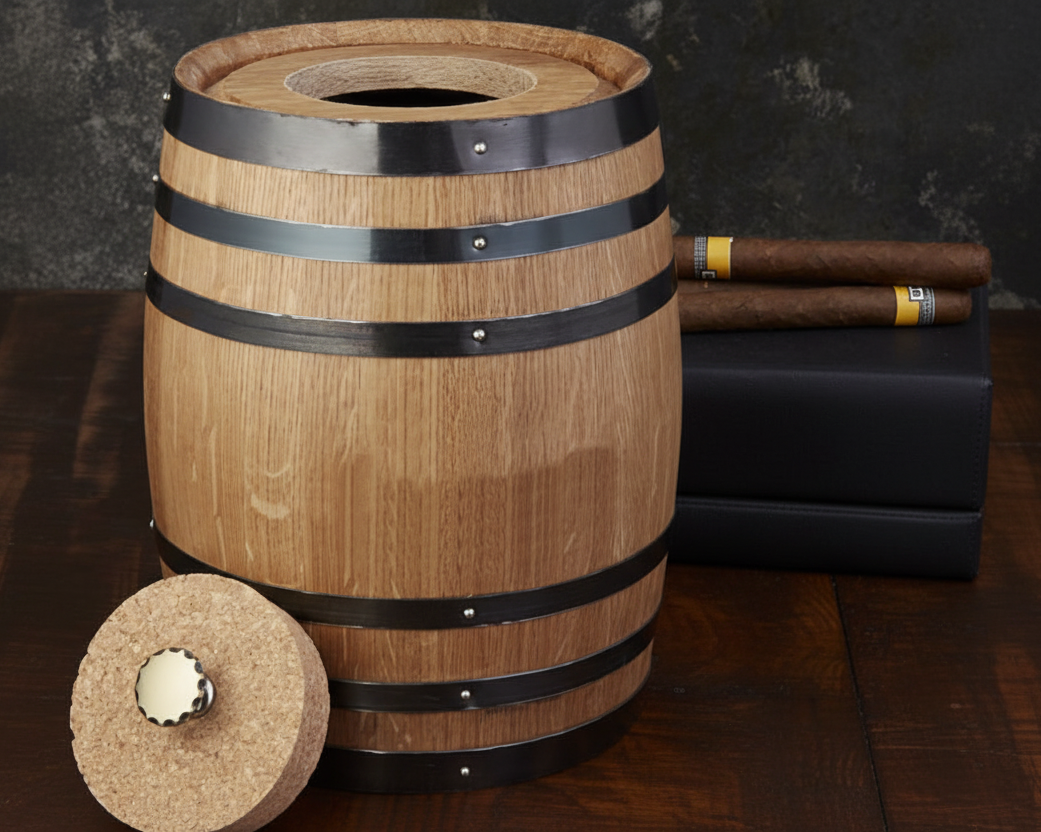 Cigar Infusion Barrel Humidor