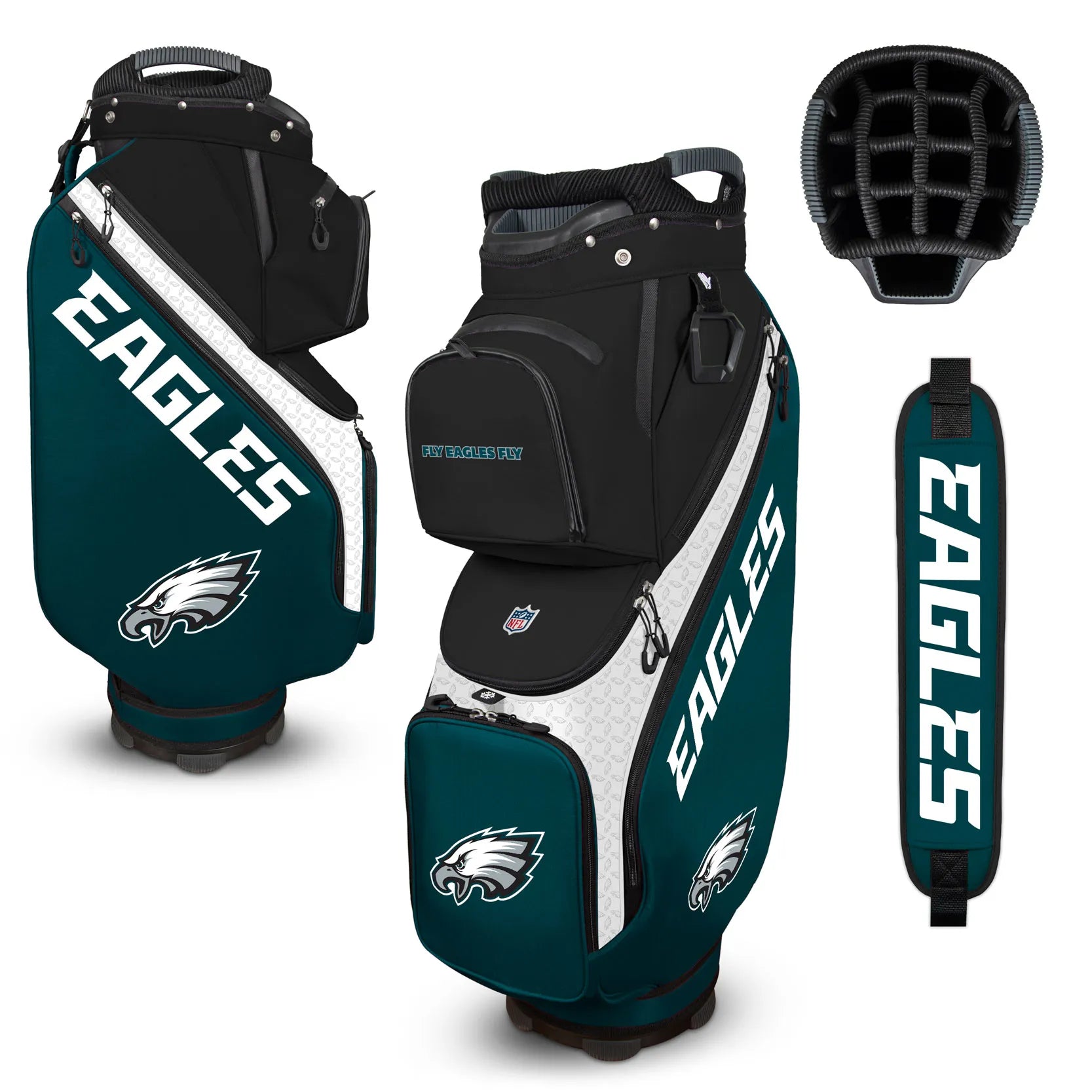 NFL Clubhouse Cooler Cart Golf Bag