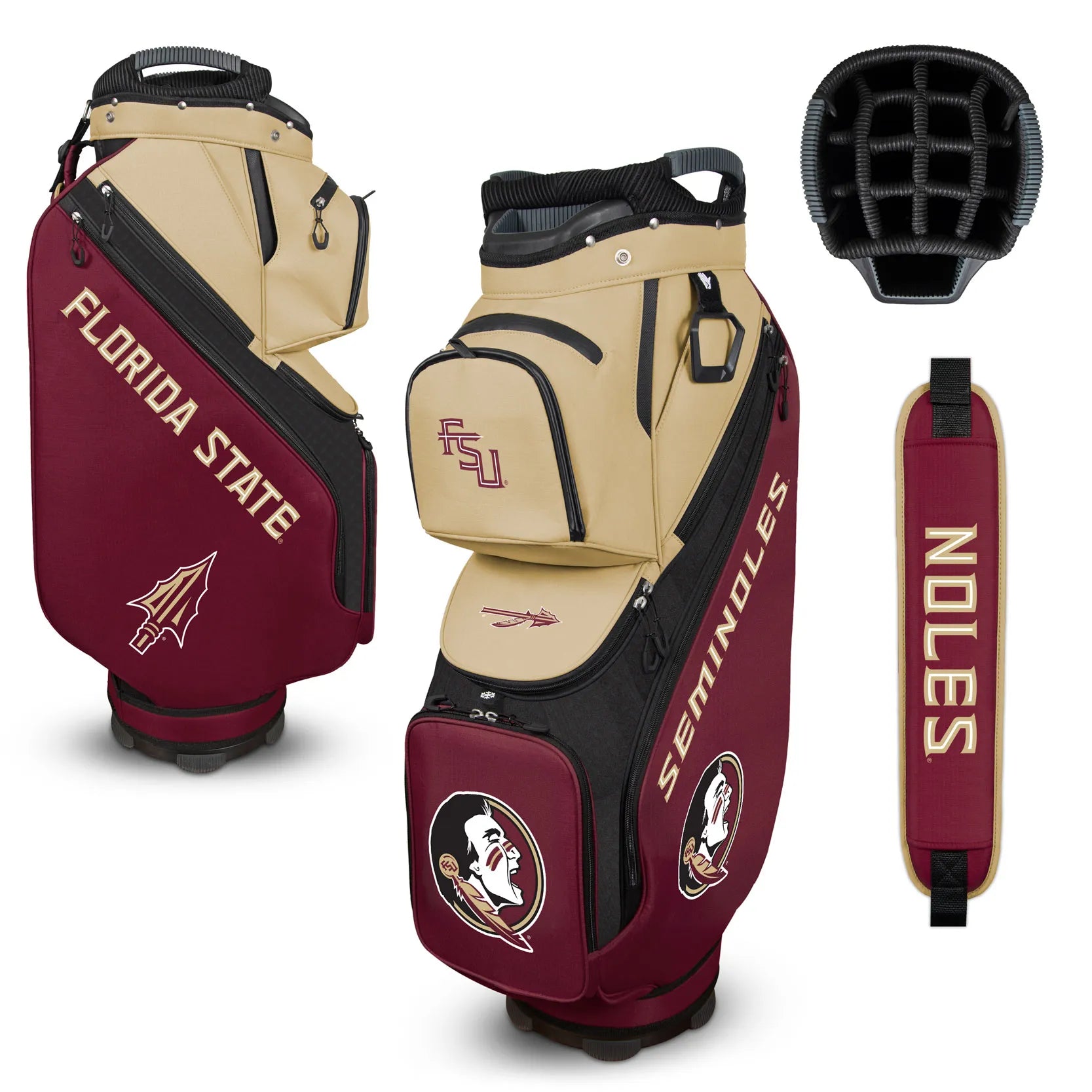 Collegiate Clubhouse Cooler Cart Golf Bag