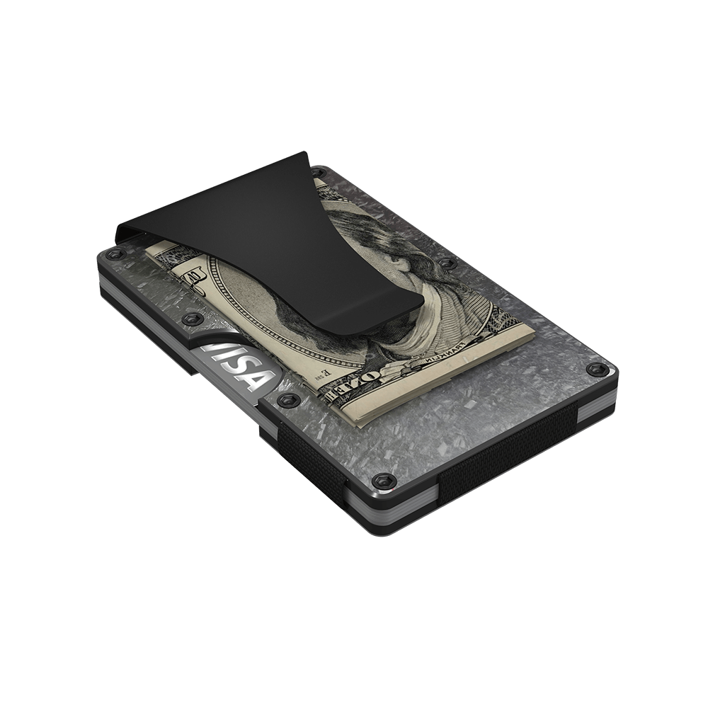 GRID Forged Carbon Wallet
