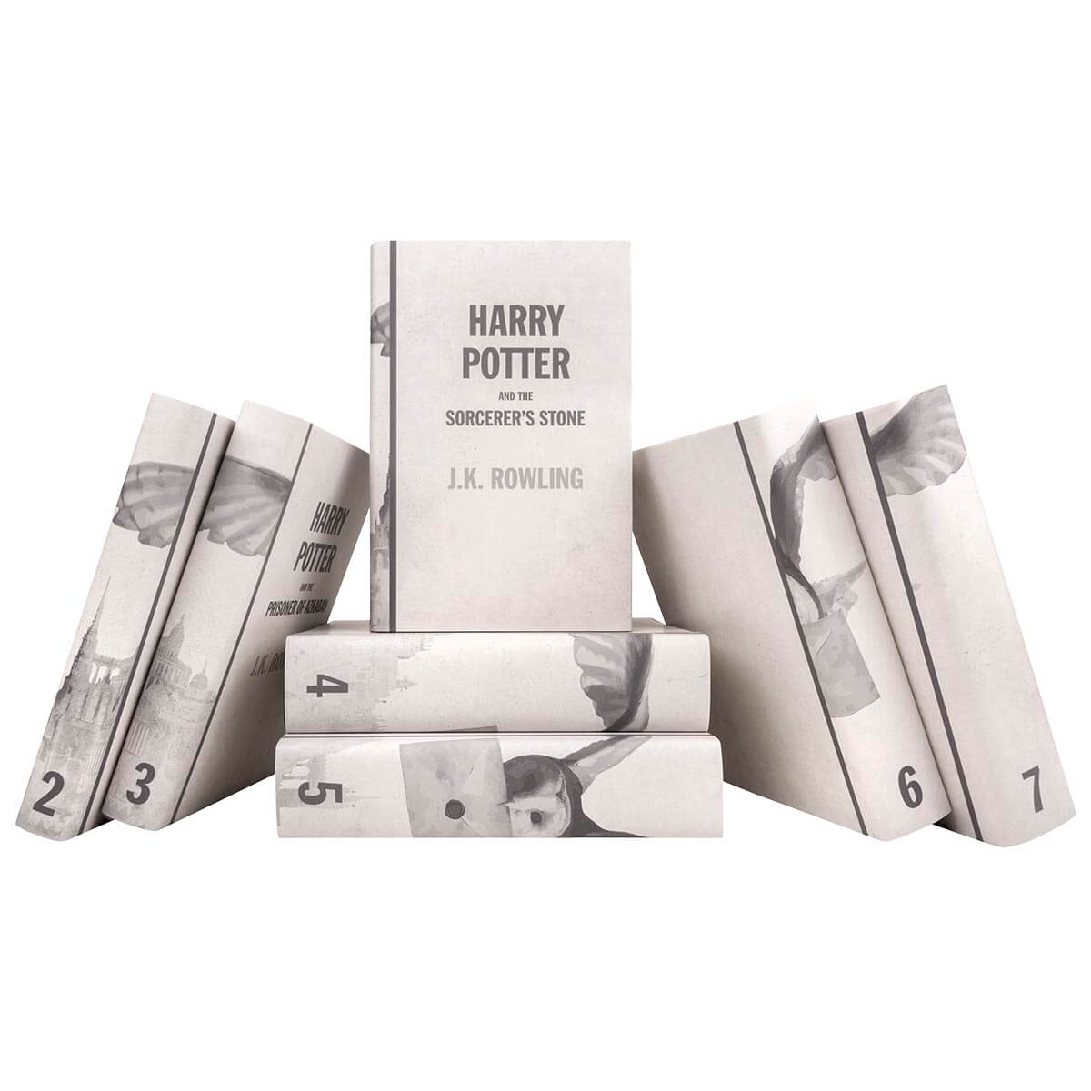 Harry Potter by J.K. Rowling Hogwarts Book Set