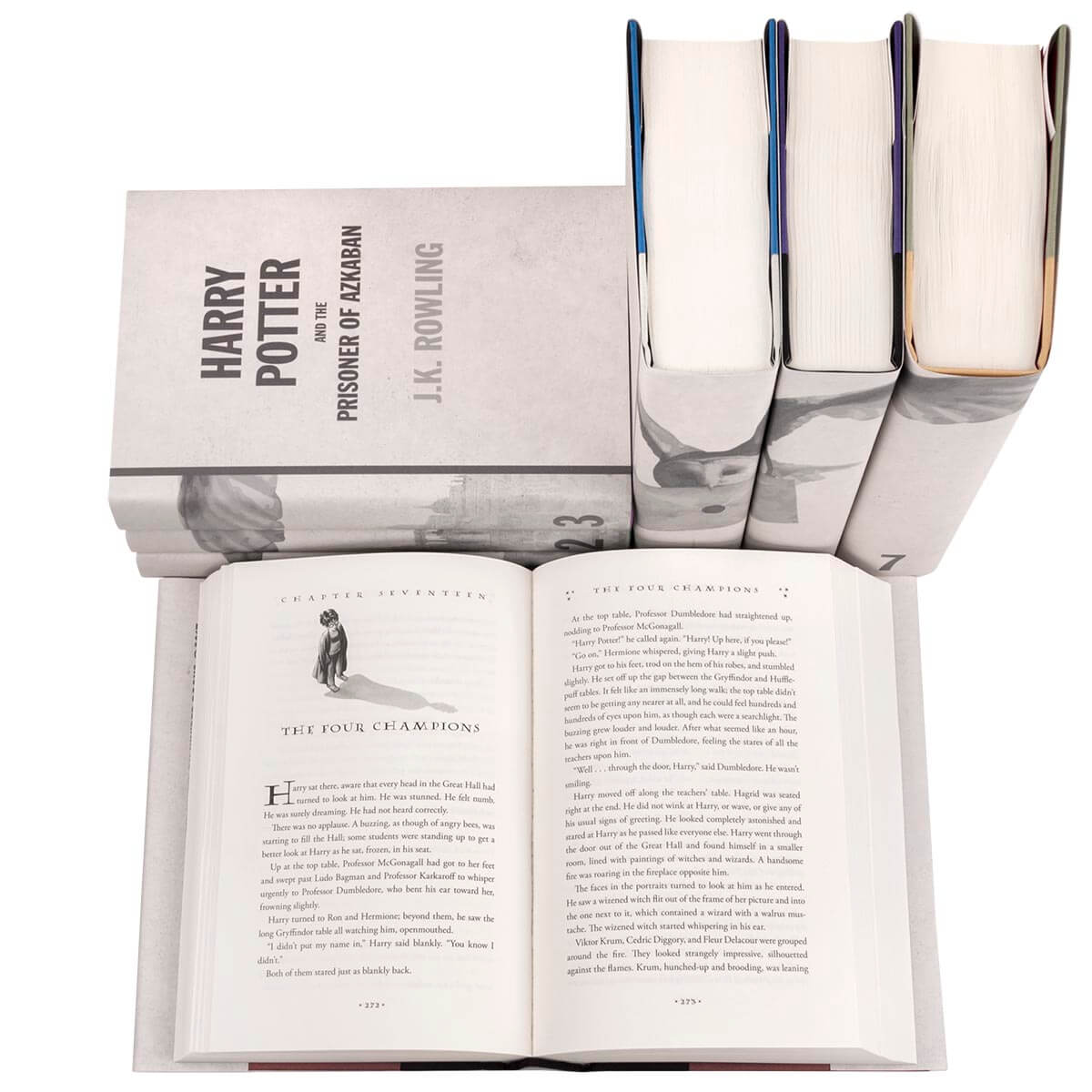 Harry Potter by J.K. Rowling Hogwarts Book Set