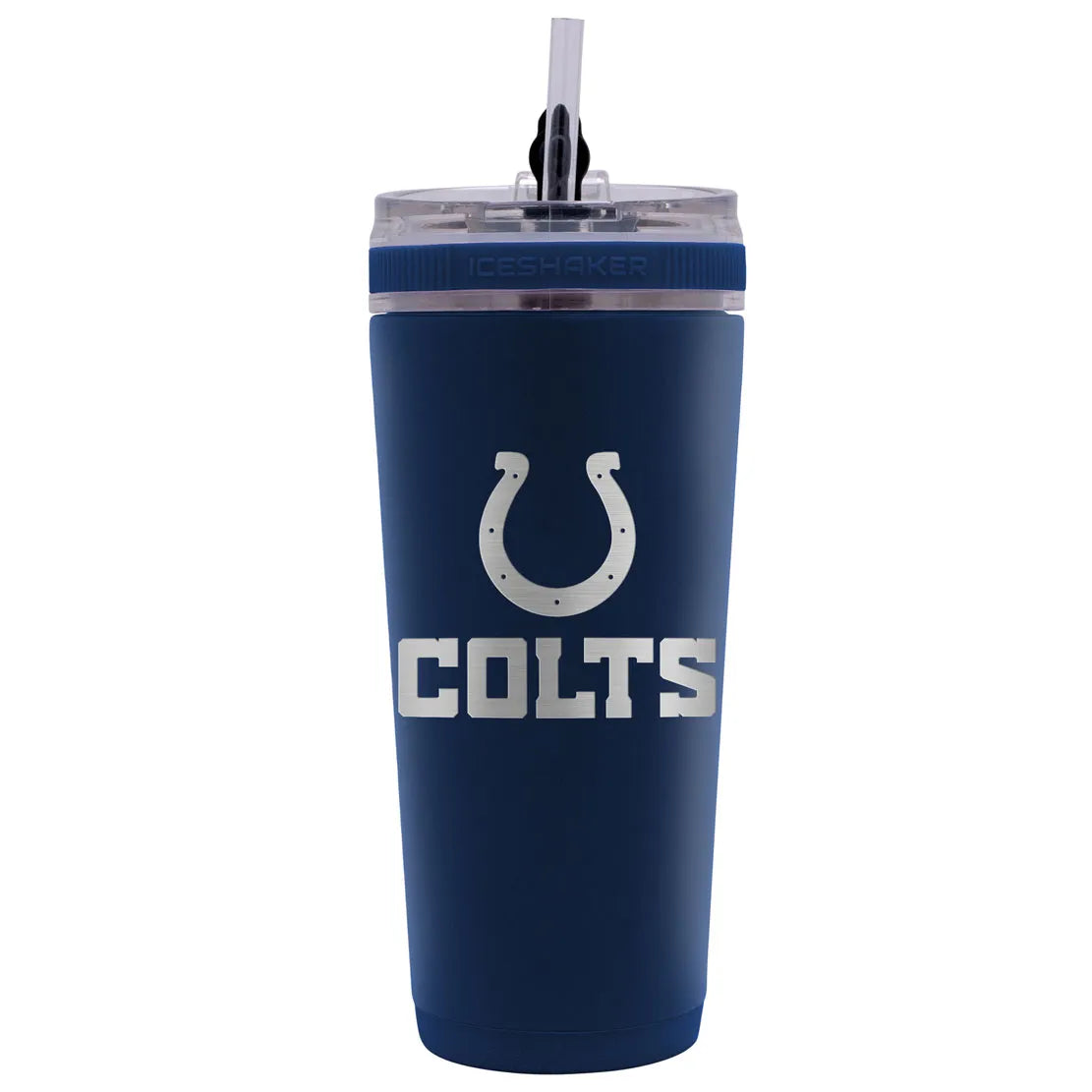 NFL 26 oz. STAINLESS STEEL ICE SHAKER BOTTLE