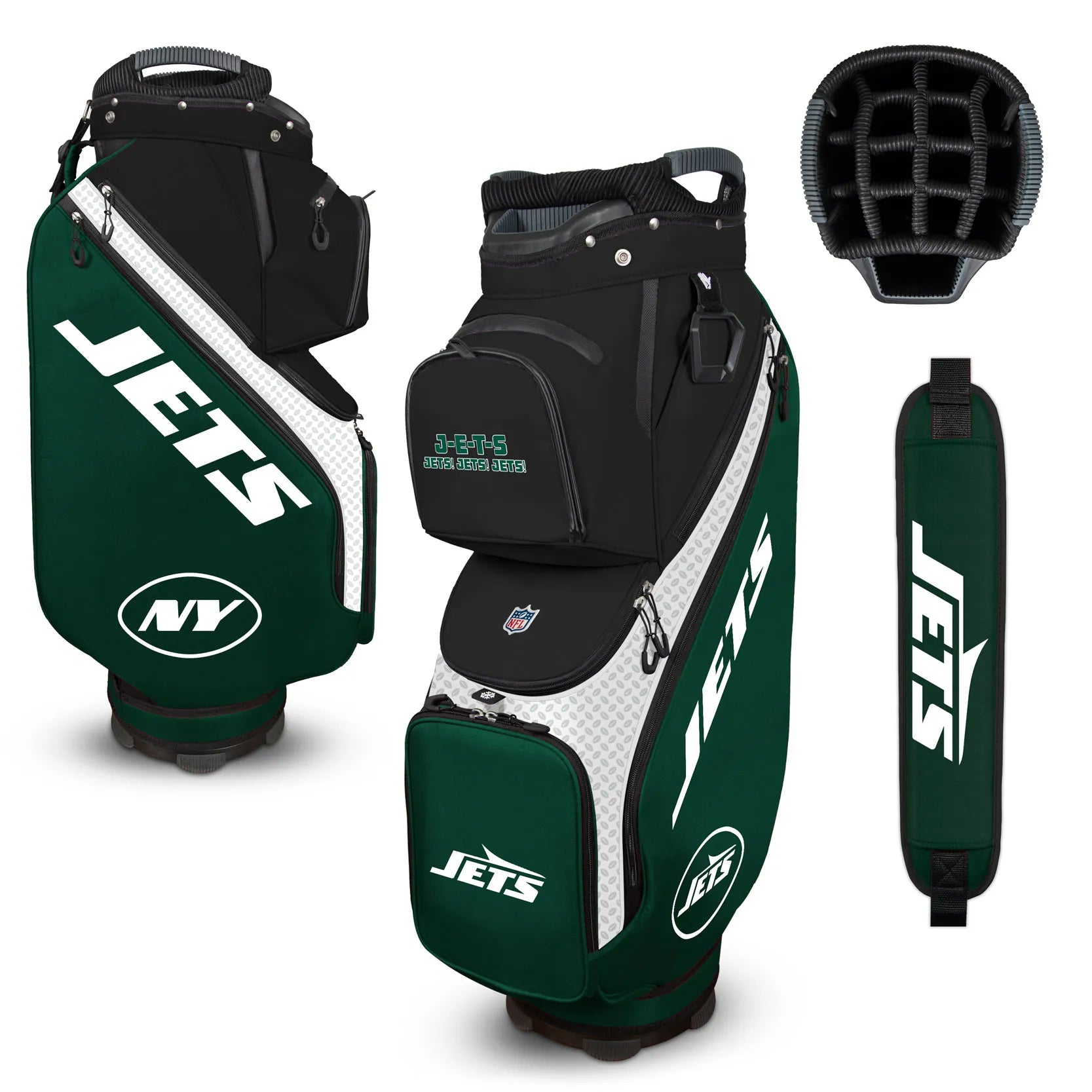 NFL Clubhouse Cooler Cart Golf Bag