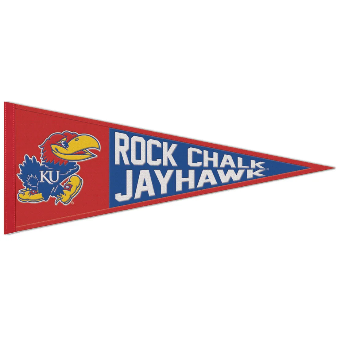 Collegiate Slogan Wool Pennant