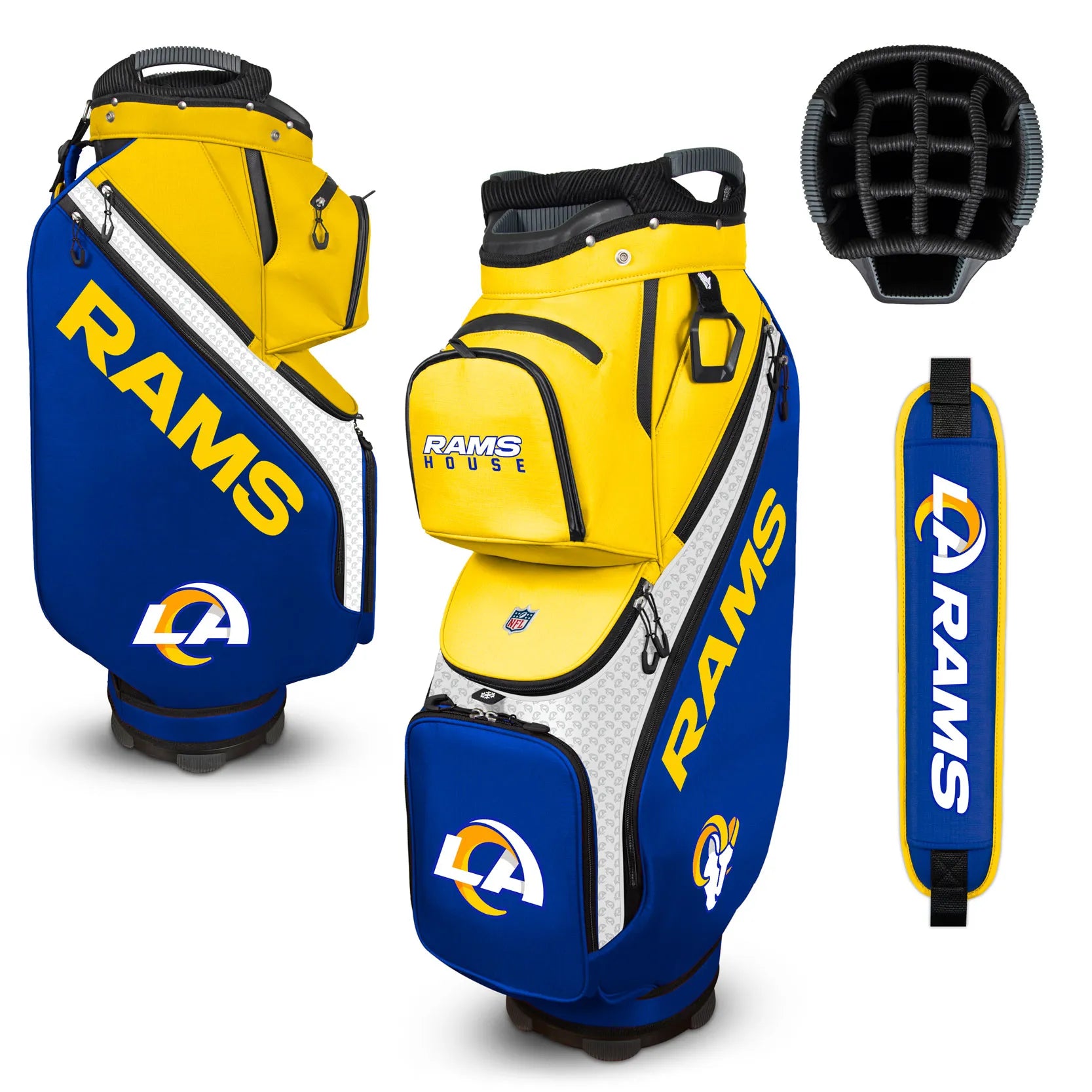 NFL Clubhouse Cooler Cart Golf Bag