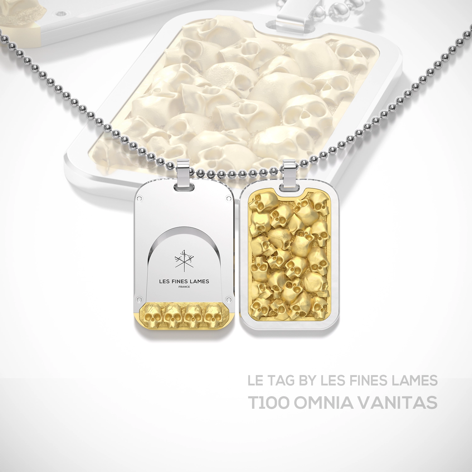 Le TAG T100 – Omnia Vanitas Gold Cigar Cutter