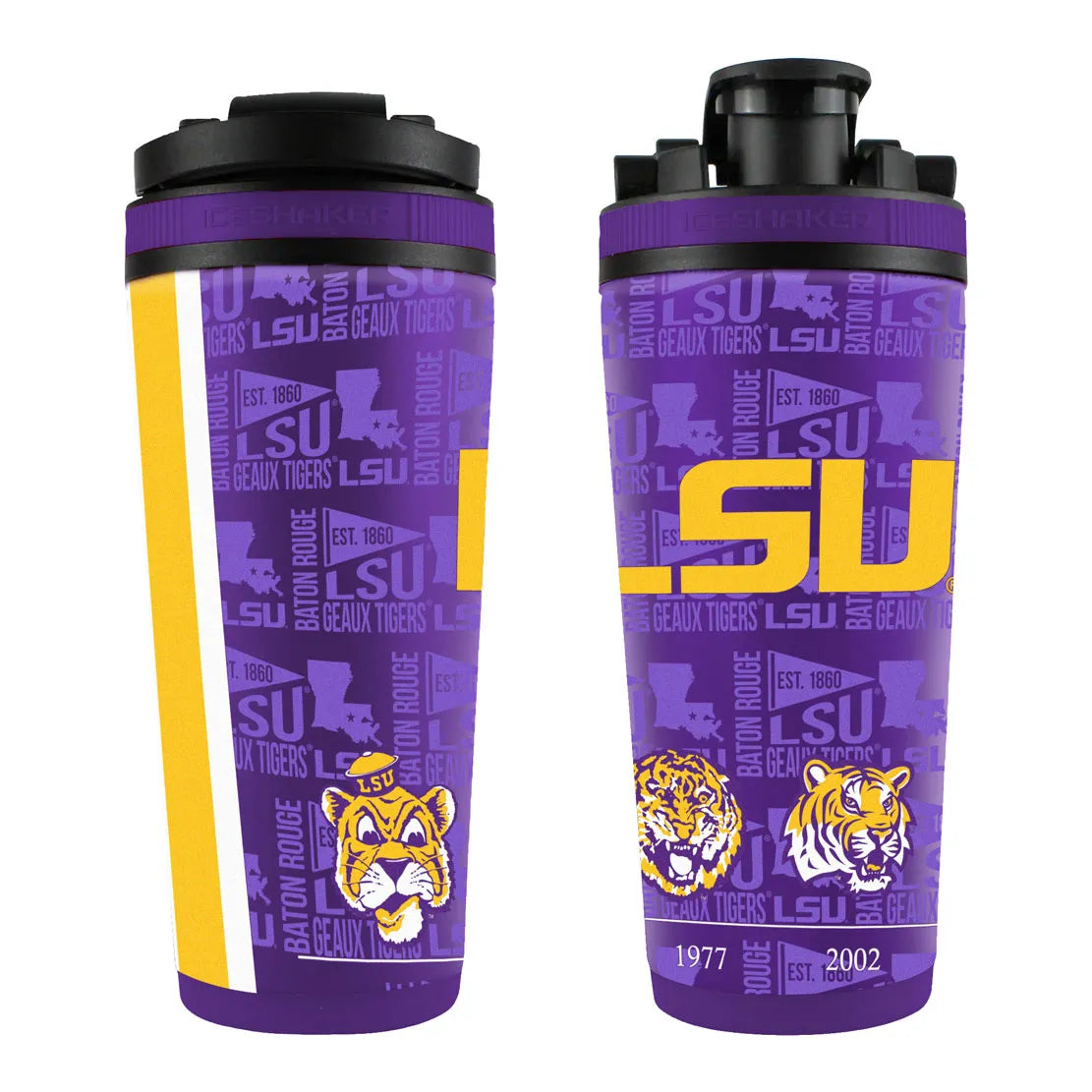 NCAA ELEMENT 26OZ 4D STAINLESS STEEL ICE SHAKER