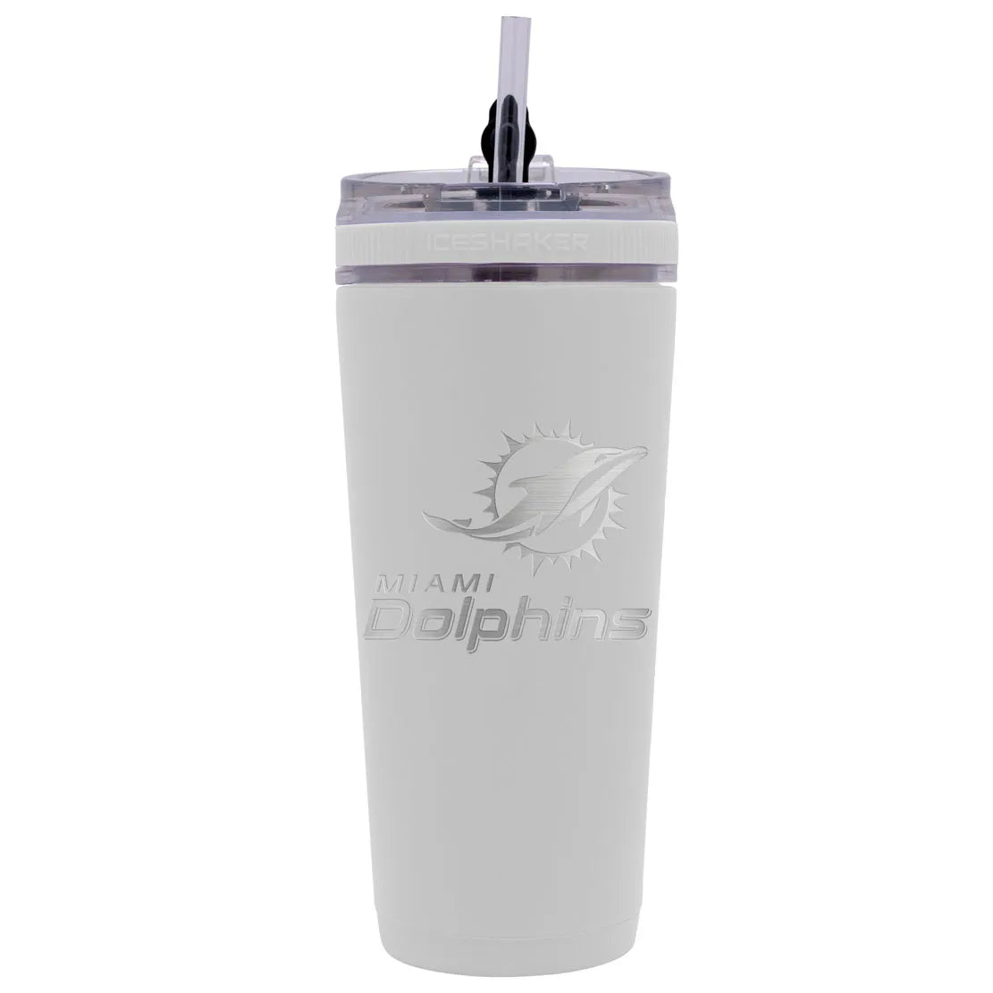 NFL 26 oz. STAINLESS STEEL ICE SHAKER BOTTLE