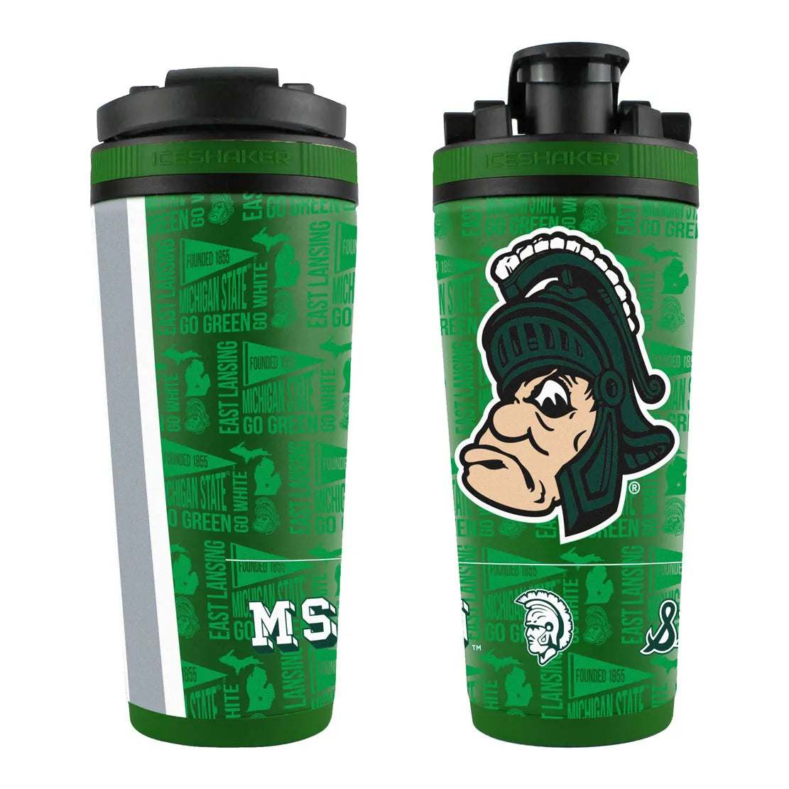 NCAA ELEMENT 26OZ 4D STAINLESS STEEL ICE SHAKER