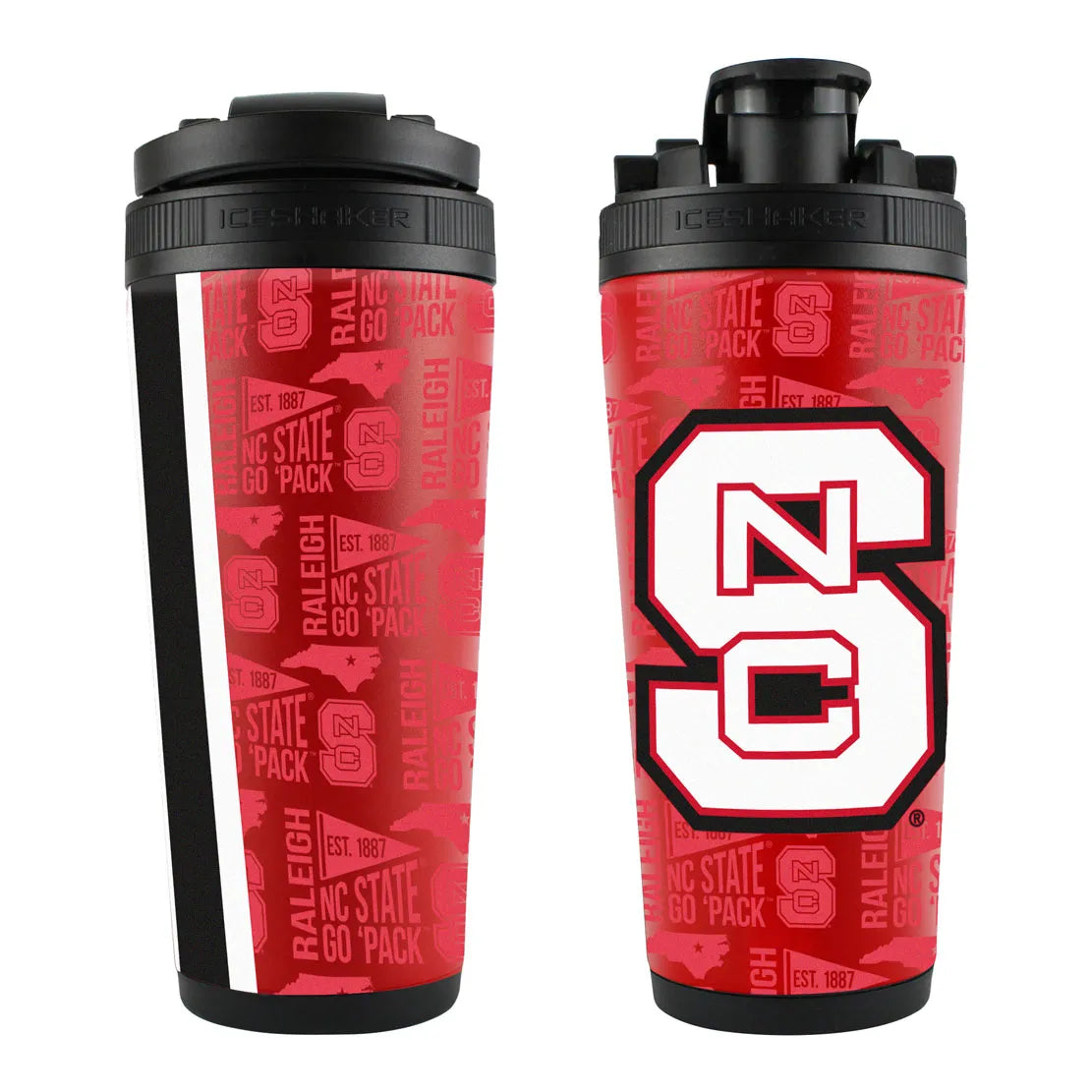 NCAA ELEMENT 26OZ 4D STAINLESS STEEL ICE SHAKER