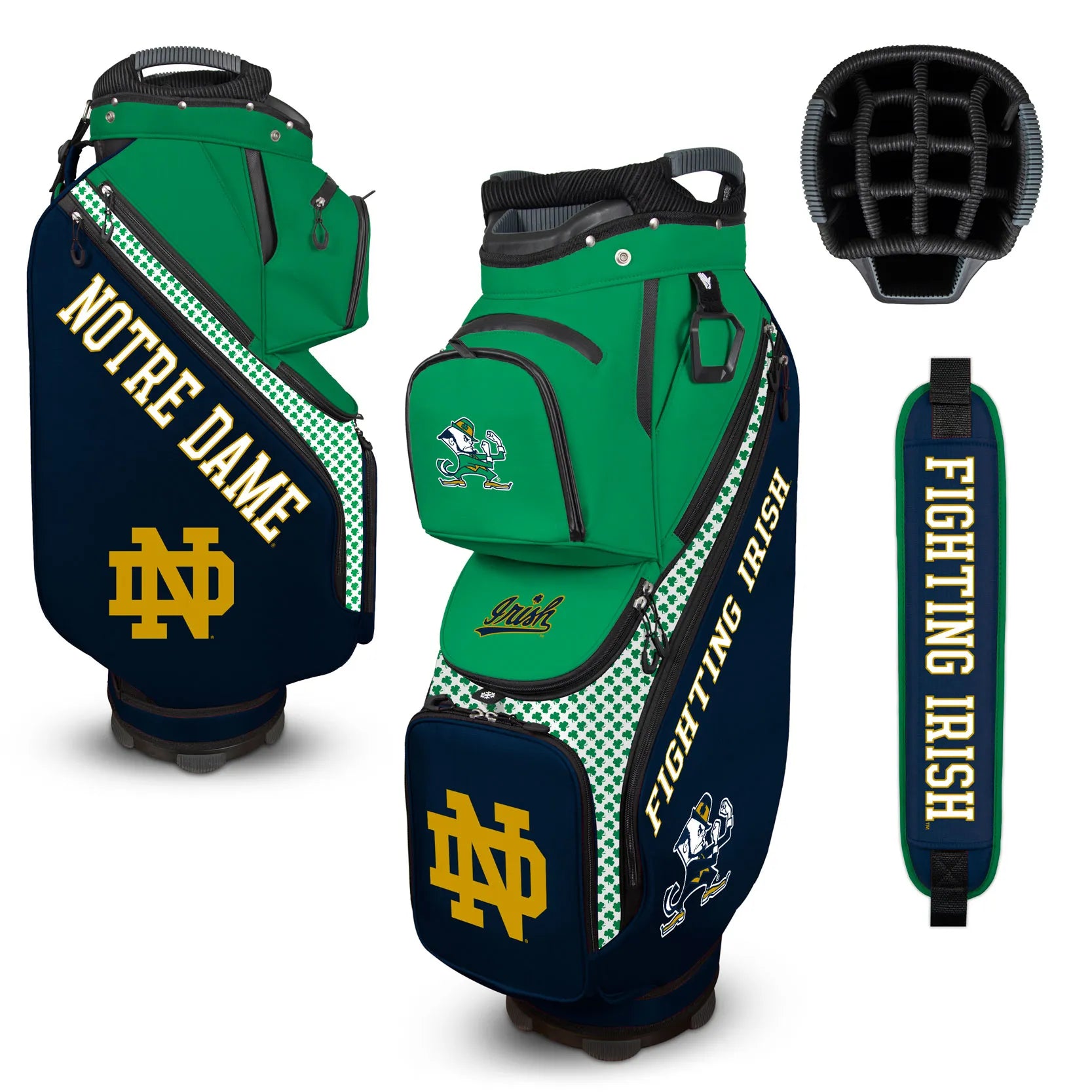 Collegiate Clubhouse Cooler Cart Golf Bag