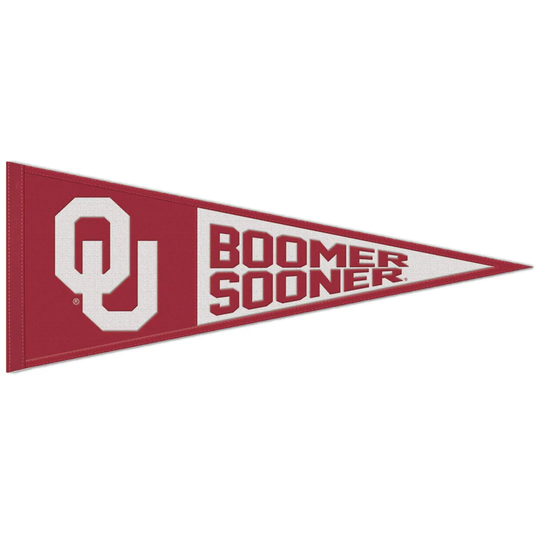 Collegiate Slogan Wool Pennant