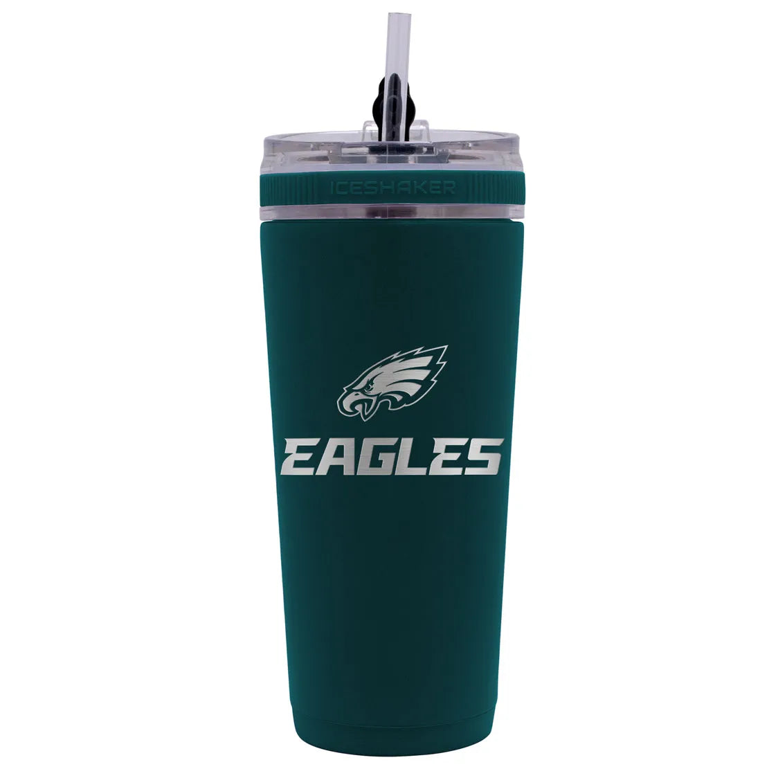 NFL 26 oz. STAINLESS STEEL ICE SHAKER BOTTLE