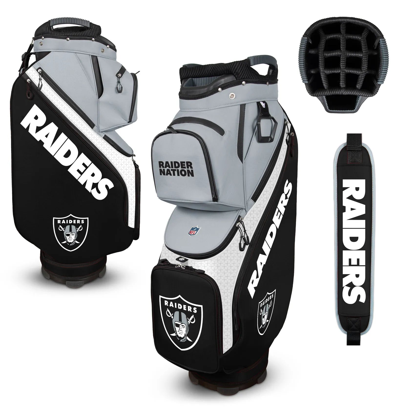 NFL Clubhouse Cooler Cart Golf Bag