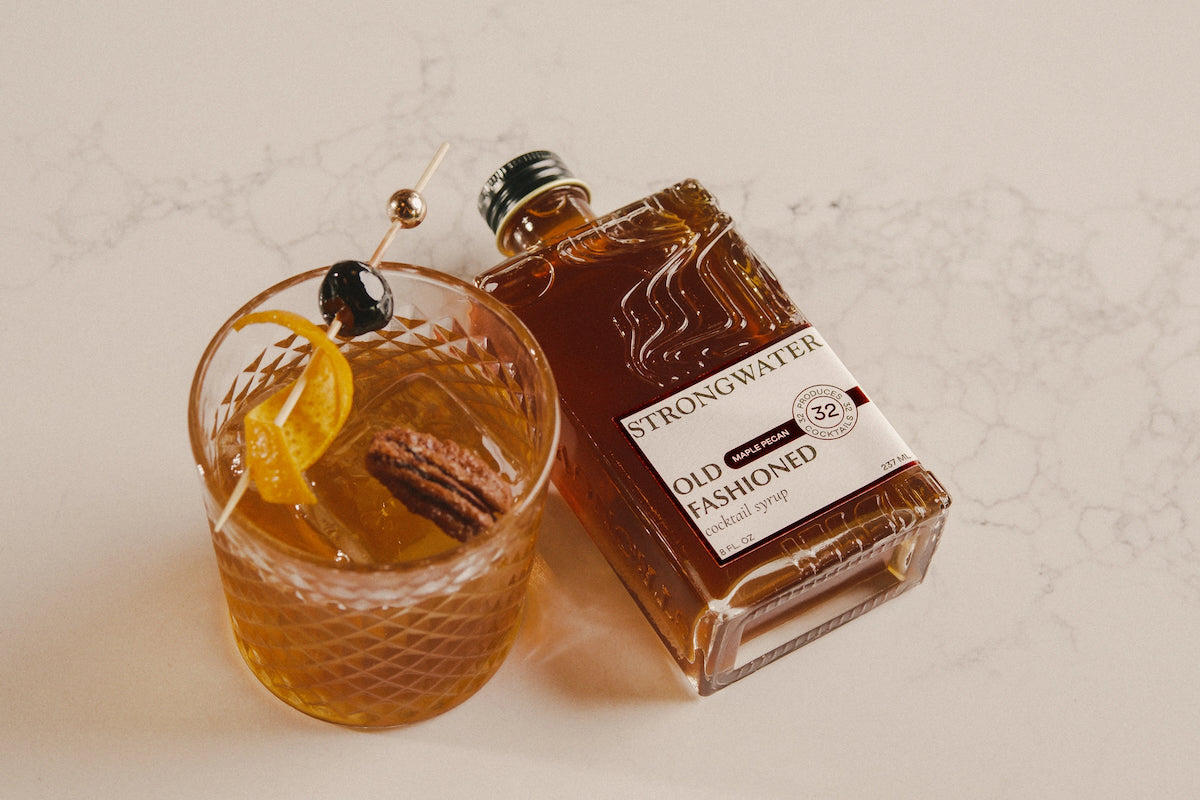 Maple Pecan Old Fashioned Cocktail Syrup by Strongwater