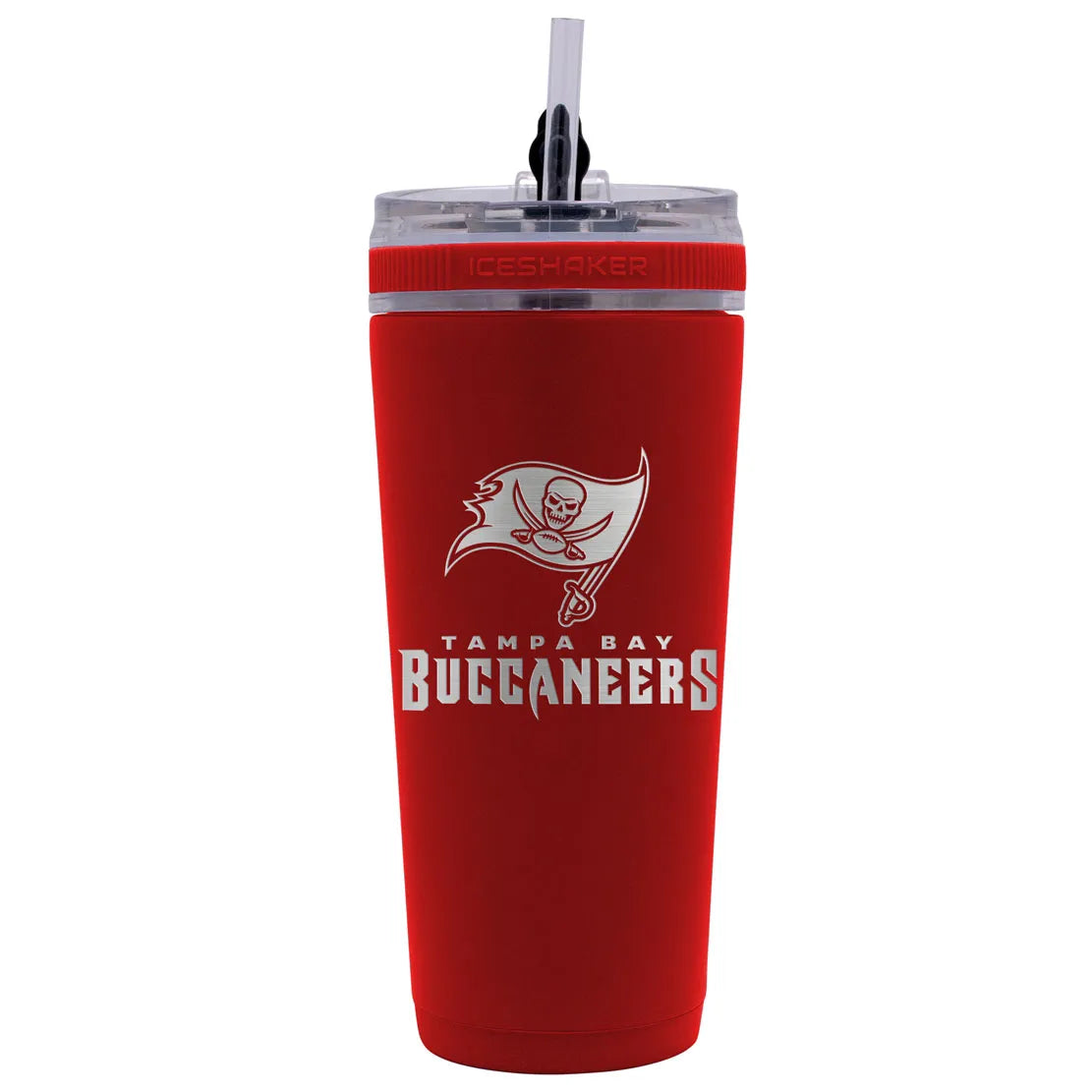 NFL 26 oz. STAINLESS STEEL ICE SHAKER BOTTLE
