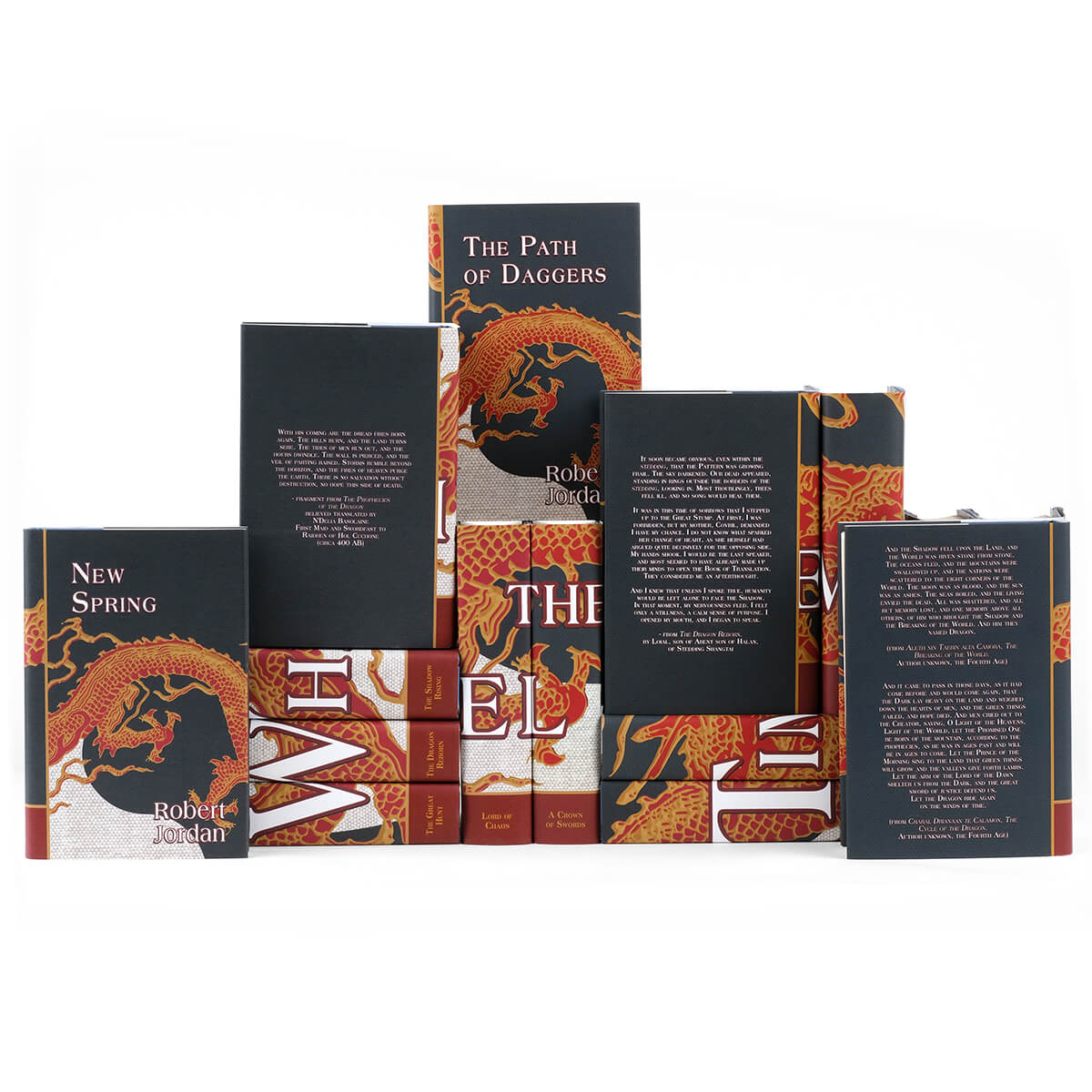 The Wheel of Time by Robert Jordan and Brandon Sanderson Book Set