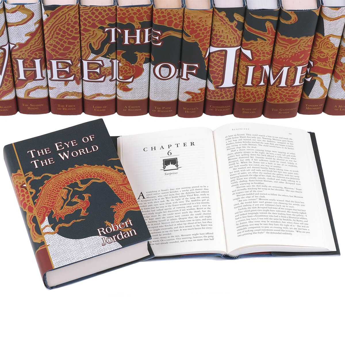 The Wheel of Time by Robert Jordan and Brandon Sanderson Book Set
