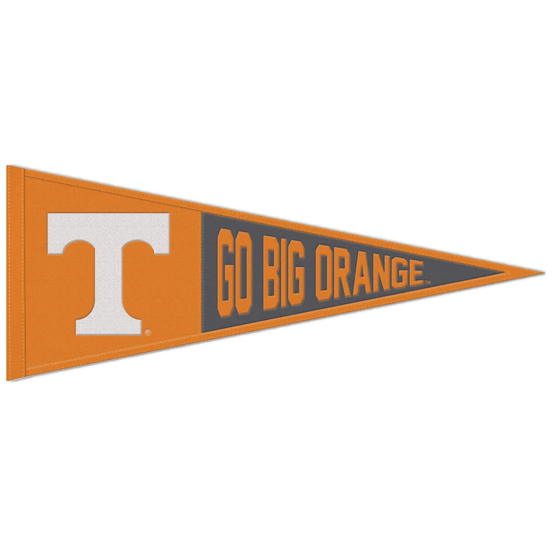 Collegiate Slogan Wool Pennant