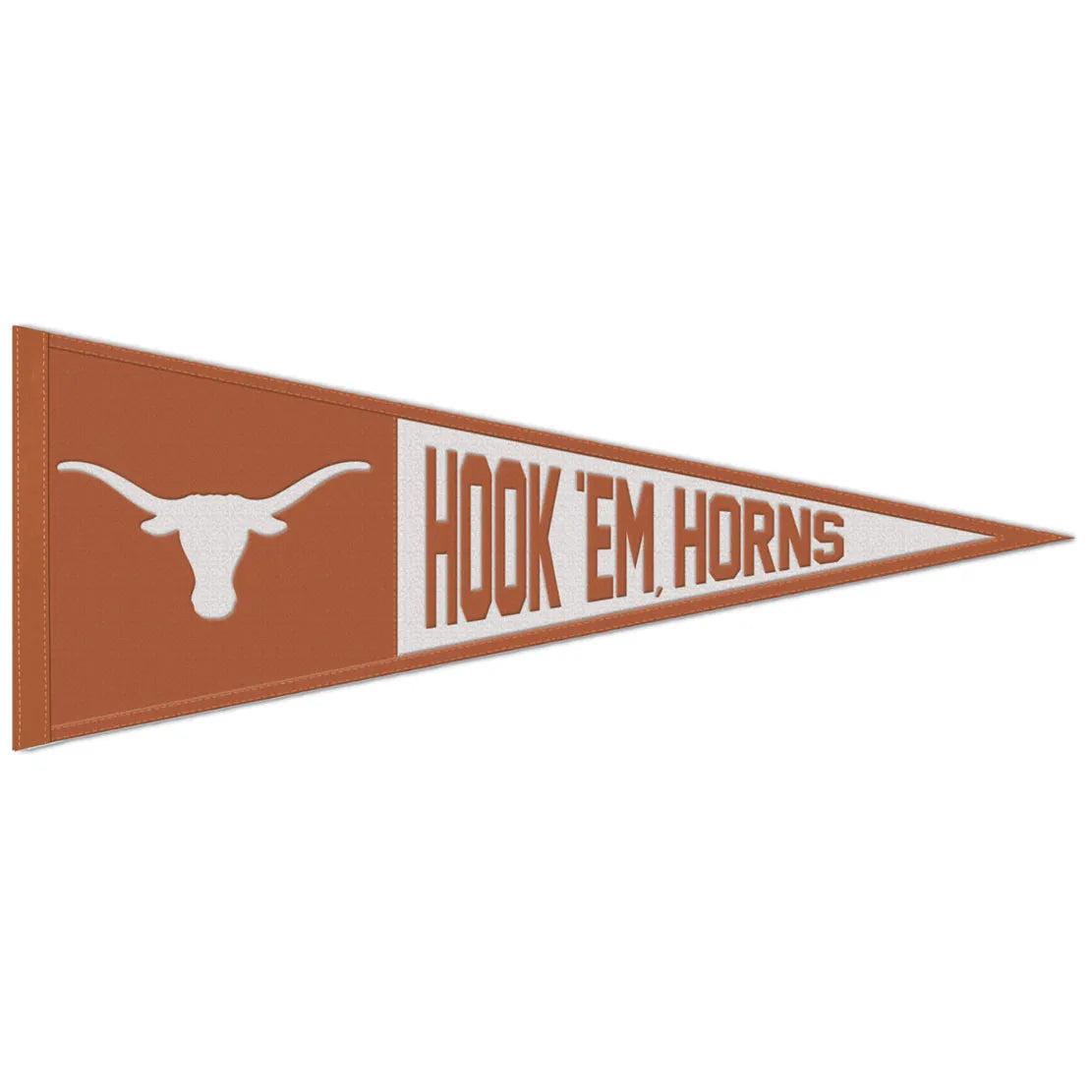 Collegiate Slogan Wool Pennant