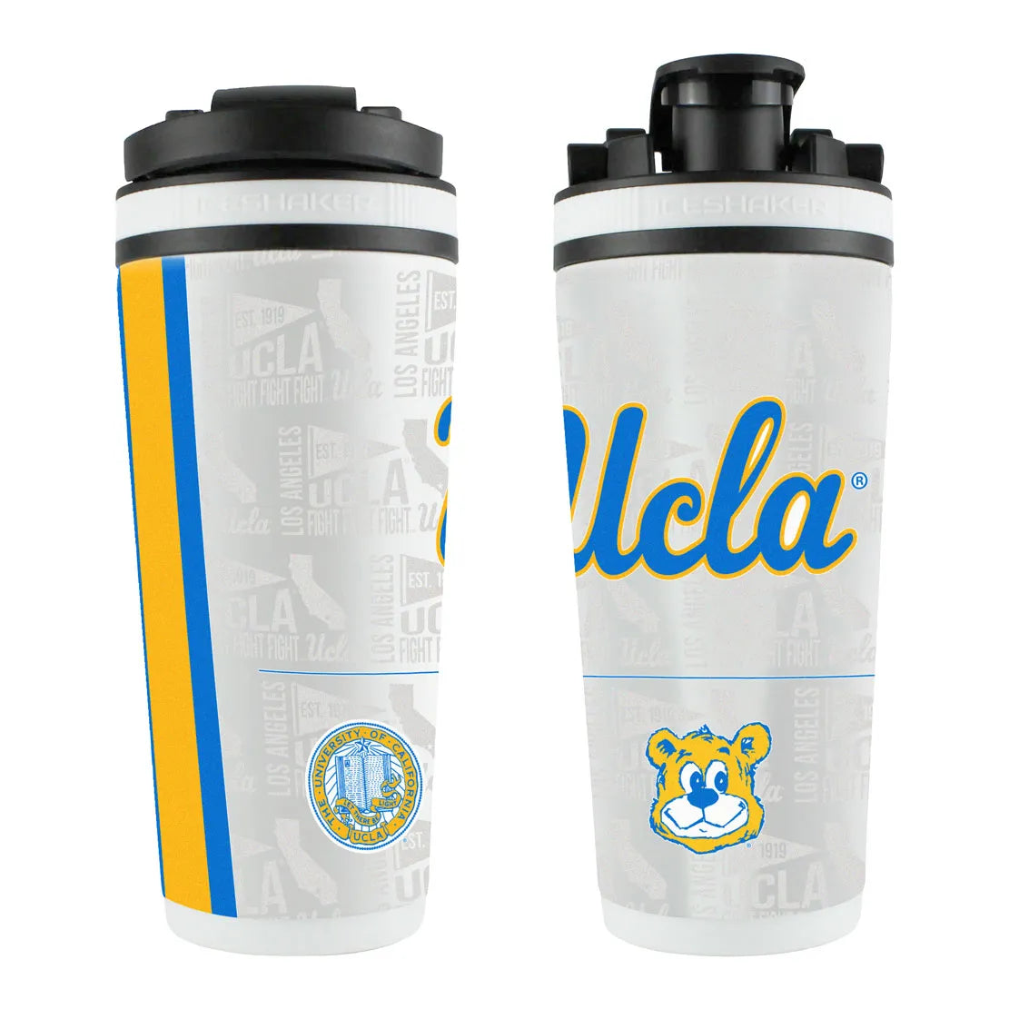 NCAA ELEMENT 26OZ 4D STAINLESS STEEL ICE SHAKER