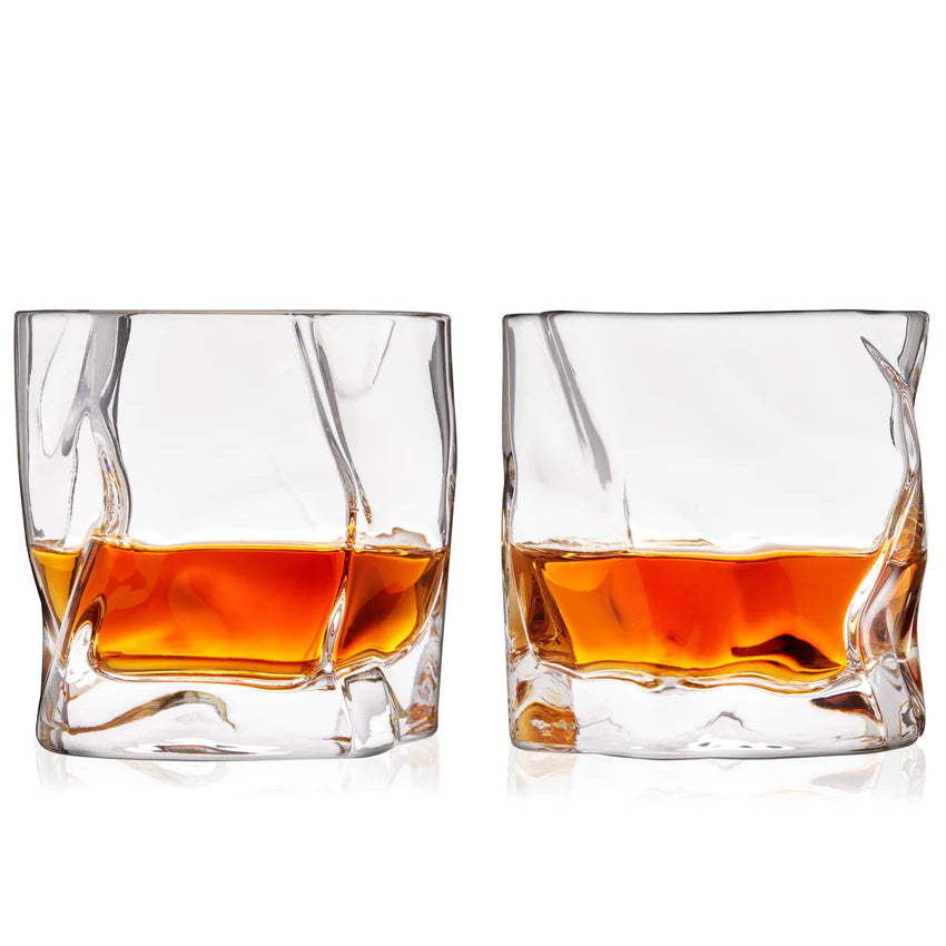 Molten Whiskey Glasses (Set of 2)