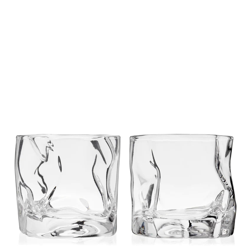 Molten Whiskey Glasses (Set of 2)