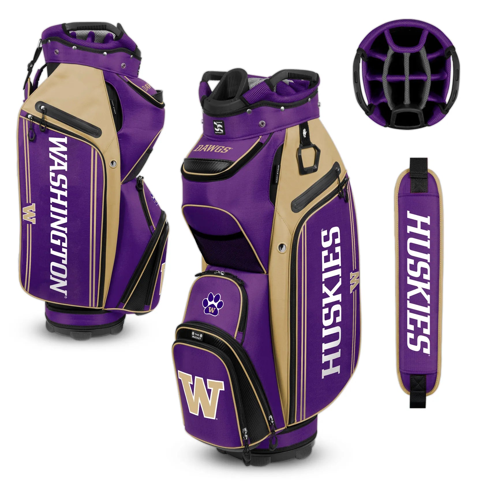 Collegiate Clubhouse Cooler Cart Golf Bag