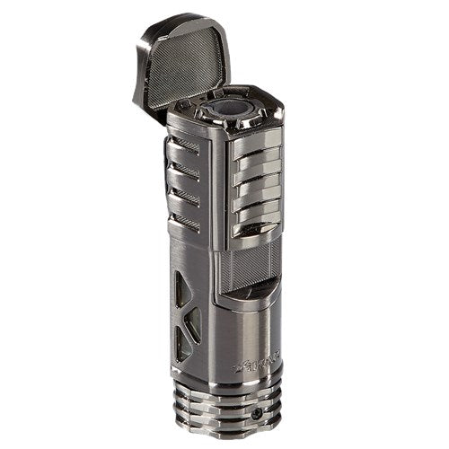 XIKAR Gunmetal Tactical Single-jet Flame Lighter