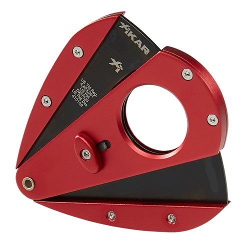 XIKAR Xi1 Cigar Cutter (Red w/ Black Blades)