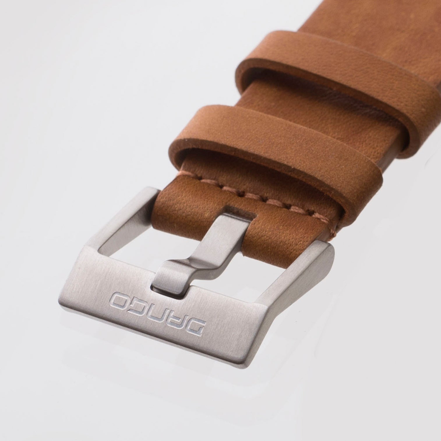 CR-01 - Chrono Watch with Italian Leather Strap - Whiskey Brown