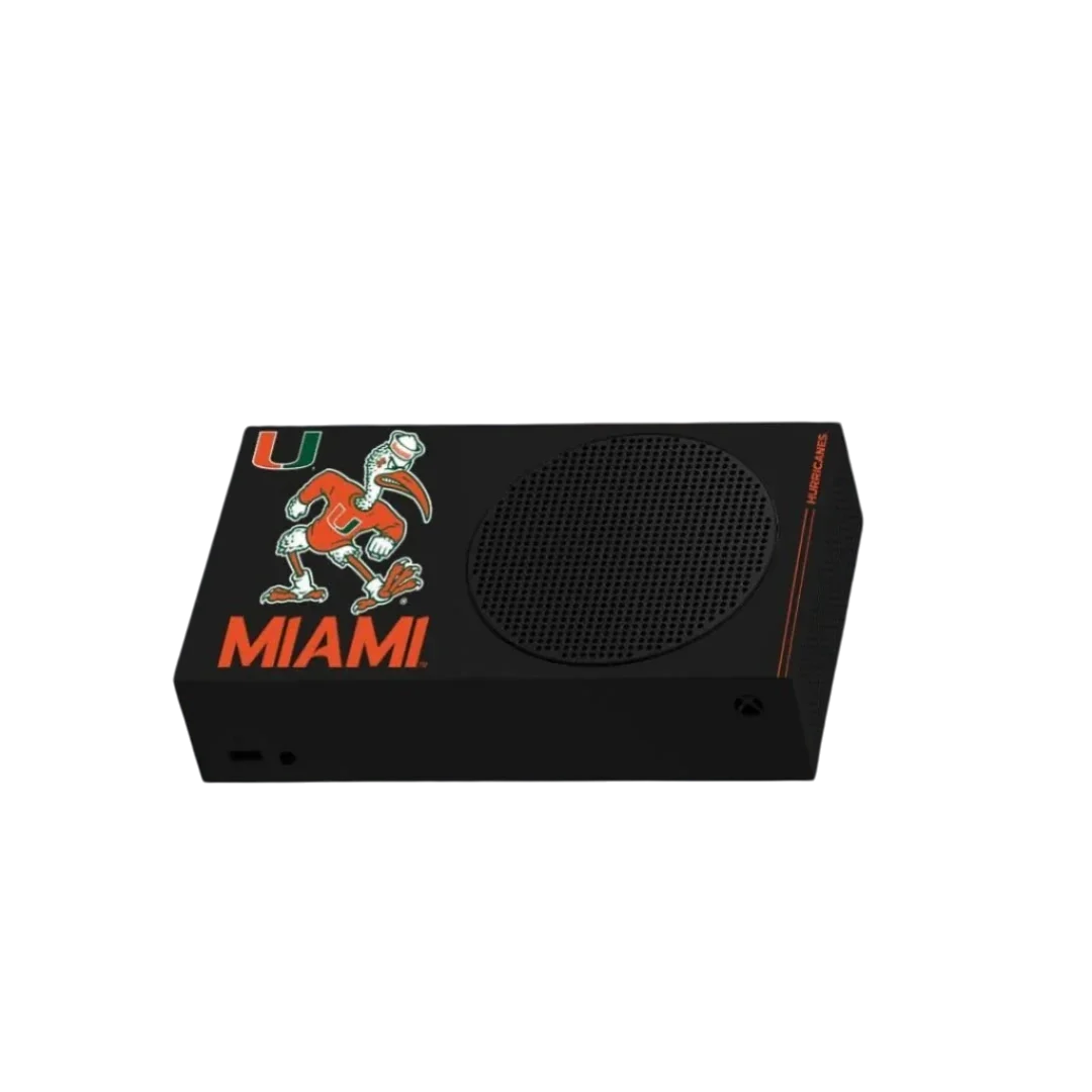 Miami Hurricanes Xbox X/S Varsity Wrapz Console Wrap