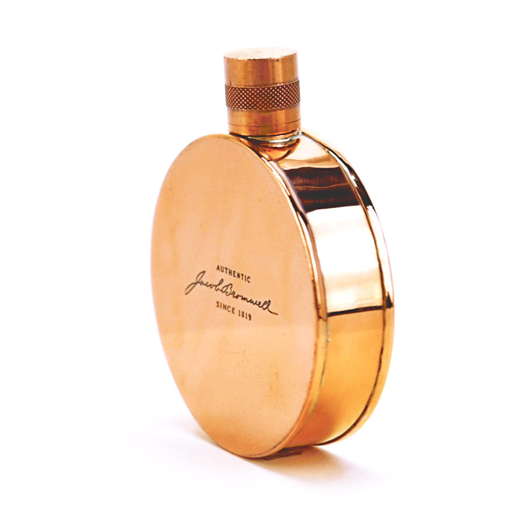 Kentucky Round Copper Flask