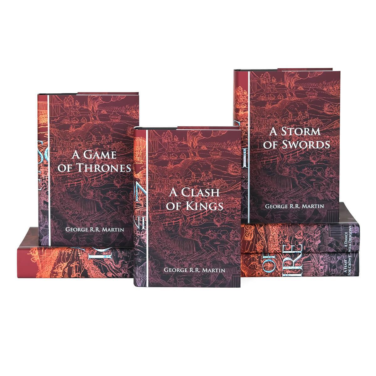 A Song of Ice and Fire by George R.R. Martin Book Set