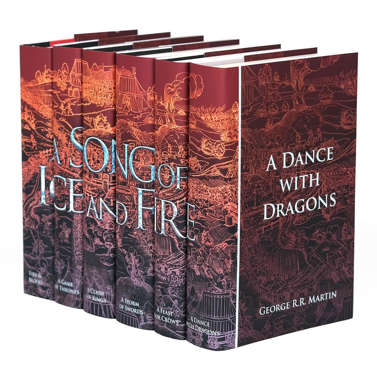 A Song of Ice and Fire by George R.R. Martin Book Set