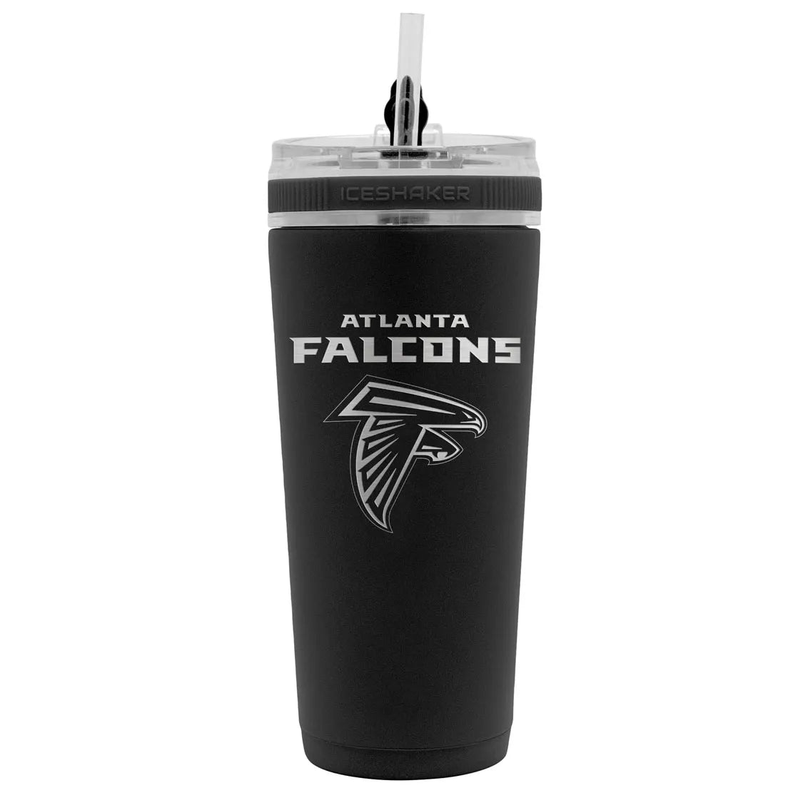 NFL 26 oz. STAINLESS STEEL ICE SHAKER BOTTLE