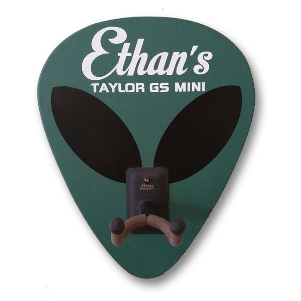Personalized Alien Rock Guitar Rack