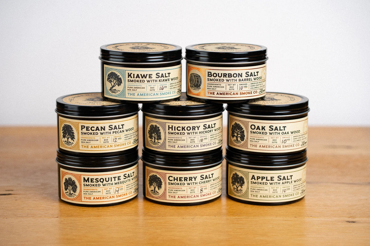 8 Flavor Smoked Salt Gift Set