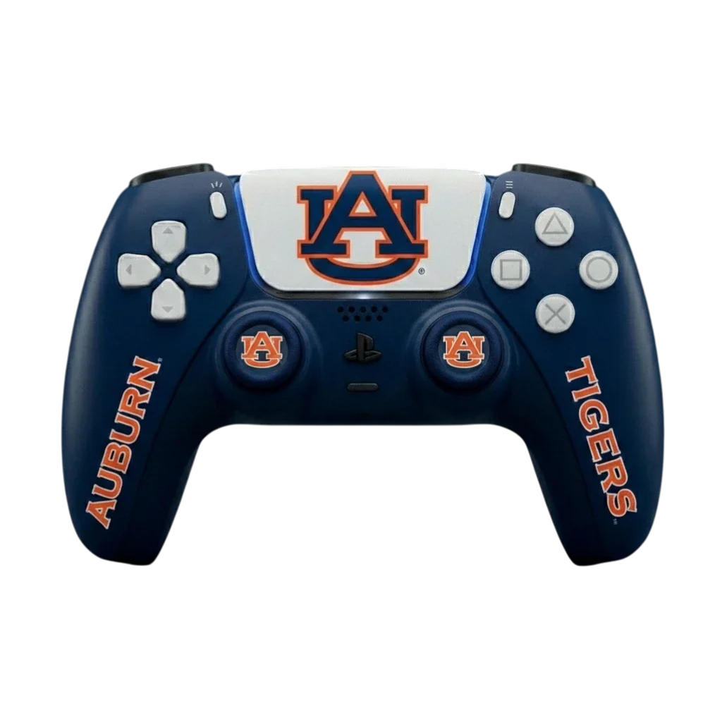 Auburn PS5 Varsity Gripz Controller Wrap