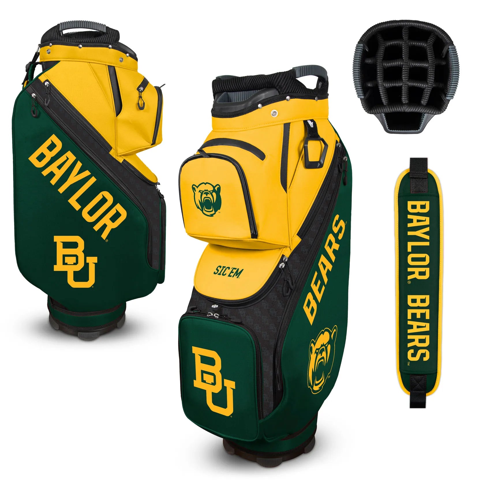 Collegiate Clubhouse Cooler Cart Golf Bag
