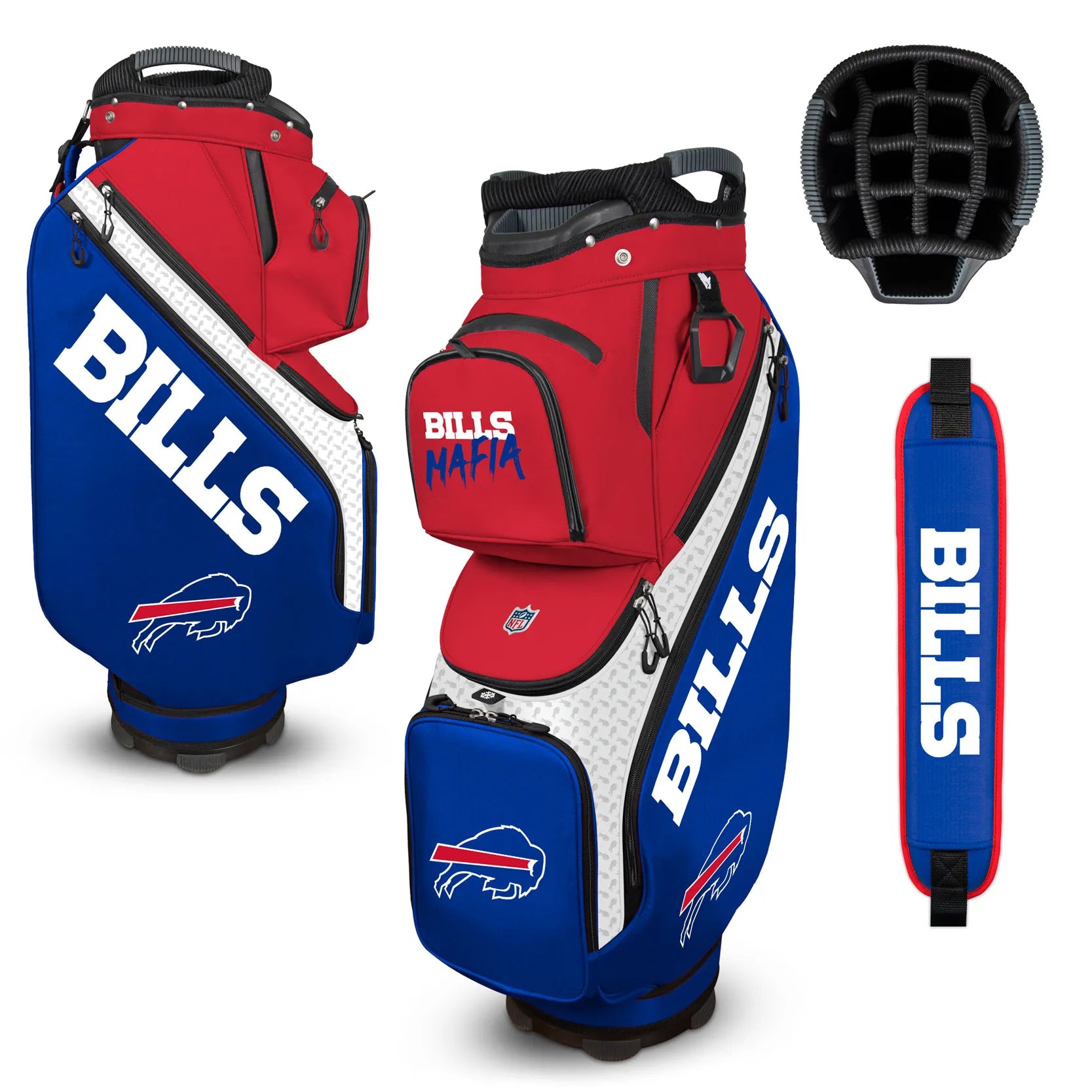 NFL Clubhouse Cooler Cart Golf Bag